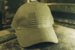 112.-Green-US-Flag-Hat