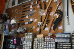 KNIFES, MACHETES, AXES SECTION